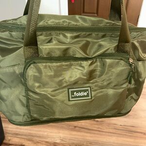 Foldie Green Tote